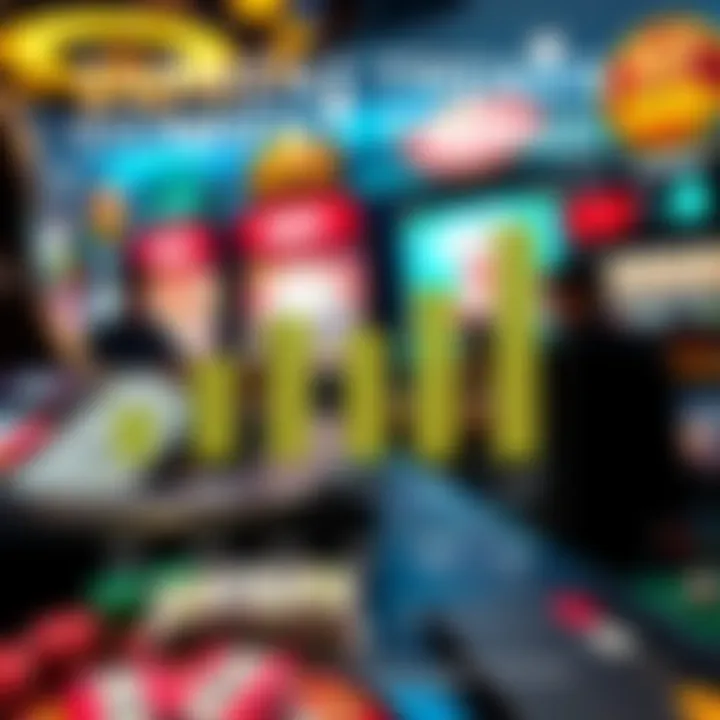 Current Trends in Online Betting Graphical representation of betting trends and user engagement statistics