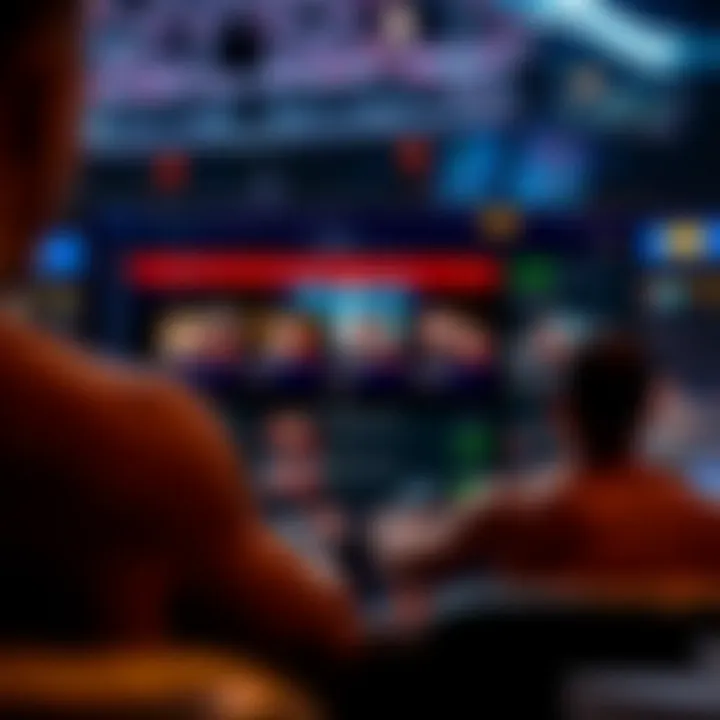 User-Friendly Betting Interface for Boxing Enthusiasts User interface of a top boxing betting site displaying features