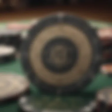 Personalized Poker Chips: A Unique Touch A detailed view of custom-made poker chips featuring personalized engravings and logos
