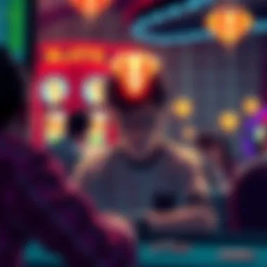 Illustration depicting player psychology in gaming