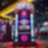 Stunning design of a diamond-themed slot machine