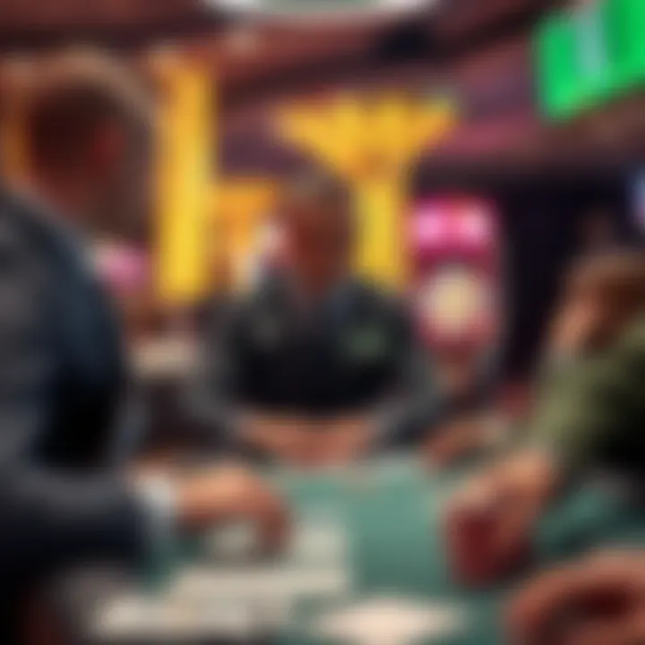 A Live Dealer Enhancing the Gaming Experience An engaging live dealer interacting with players in a virtual casino setting