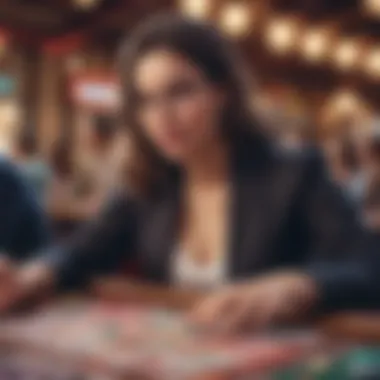 Players engaged in a bingo game at FireKeepers Casino