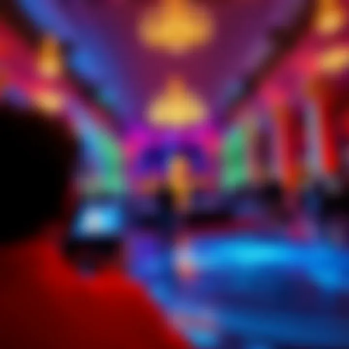 A captivating entertainment show, showcasing the artistic flair of Caesars.