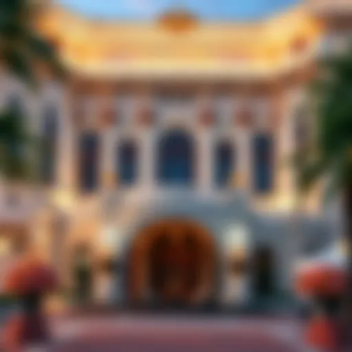 Grand Villa Casino Architecture Exterior view of the Grand Villa Casino showcasing its impressive architecture