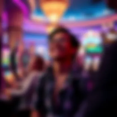 Visitor Experience at Grand Villa Casino Visitors enjoying the lively atmosphere and diverse gaming options