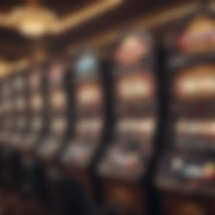 Casino environment showcasing popular slot machines