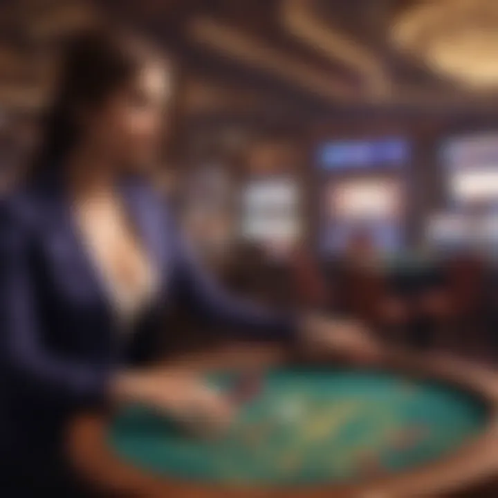 Illustration representing responsible gaming practices at Mohegan Sun CT Online Casino