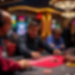 Strategic online poker session