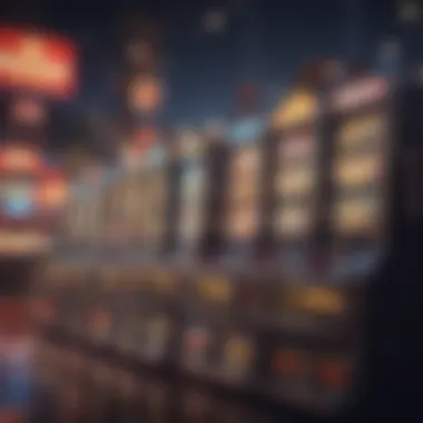 Showcasing various types of online slots