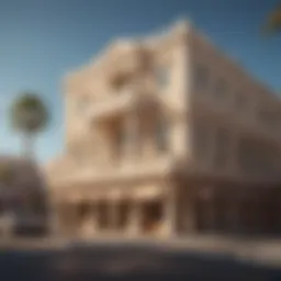 Exterior view showcasing Sands Regency's architecture