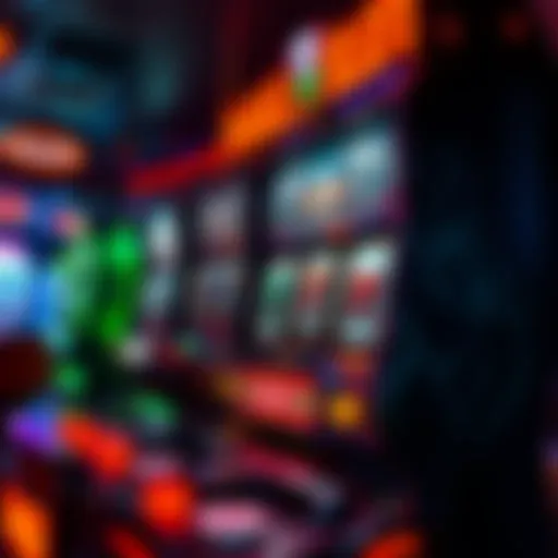 Haunting slot machine design featuring eerie graphics