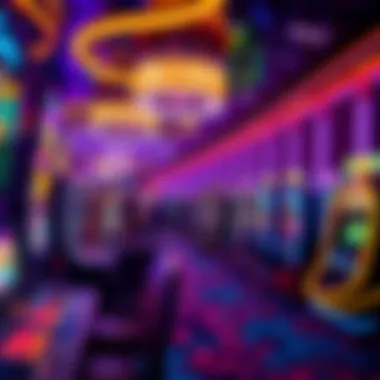 Vibrant Gaming Atmosphere at SLS Las Vegas Exciting gaming floor at SLS Las Vegas featuring various gaming options