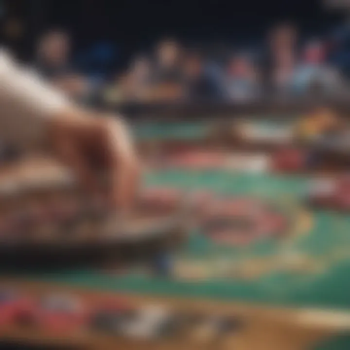 Chance vs Strategy in Spinit An infographic illustrating the blend of chance and strategy in Spinit.