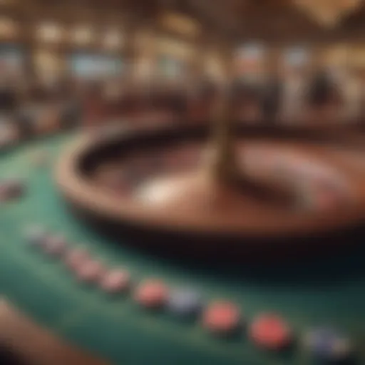 Strategic gameplay in a casino setting