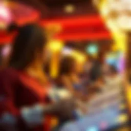 Visual representation of lottery ticket purchases