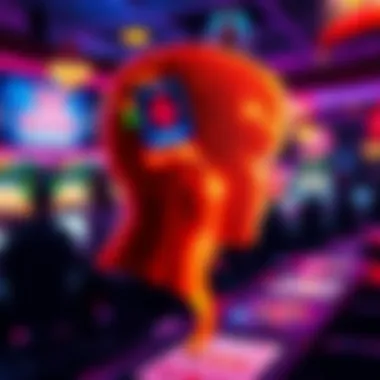 An abstract graphic depicting the psychological aspects of consumer engagement in sweepstakes.