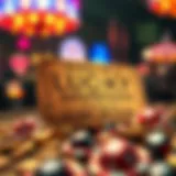 A captivating illustration of a vintage lottery ticket symbolizing the history of sweepstakes.