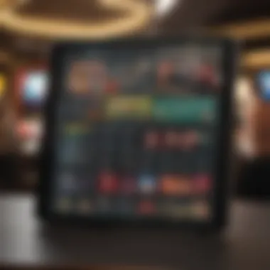 User Interface of MGM Sportsbook App MGM Sportsbook app interface showcasing sports betting options