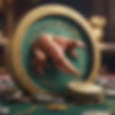 The Allure of Winning Real Money A close-up of a claw grasping a shiny coin, symbolizing the lure of real money.