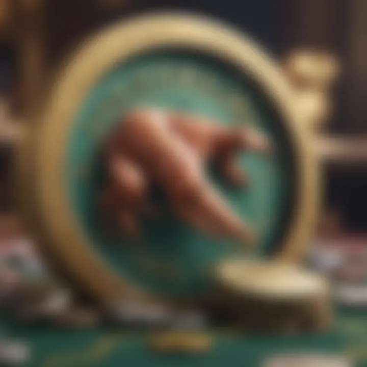 The Allure of Winning Real Money A close-up of a claw grasping a shiny coin, symbolizing the lure of real money.