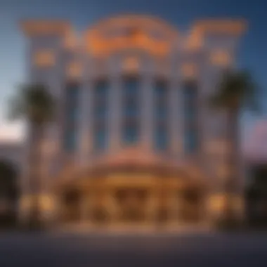 Exterior view of Hard Rock Florida showcasing its architectural grandeur