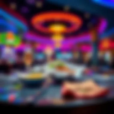 Culinary Delights at Hollywood Casino Dining options showcasing diverse culinary offerings at the casino