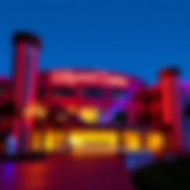 Architectural Elegance of Hollywood Casino Exterior view of Hollywood Casino showcasing its architectural design