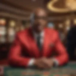JB Smoove showcasing his unique comedic style in a Caesars Sportsbook commercial