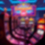 A vibrant Slotomania game screen showcasing various slot machines