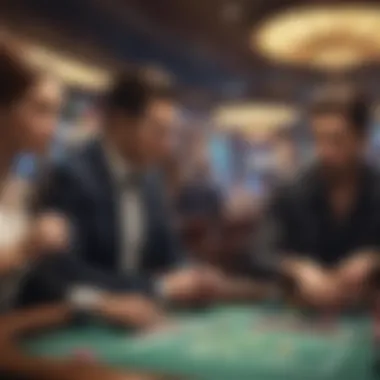 Cultural Impact of Online Betting in Rhode Island Diverse group of individuals enjoying online gambling