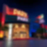 Entrance of Parx Casino showcasing its modern architecture