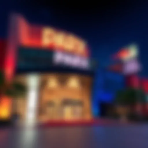 Entrance of Parx Casino showcasing its modern architecture