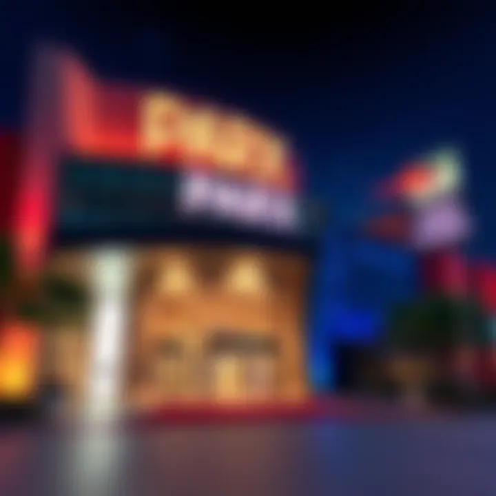 Entrance of Parx Casino showcasing its modern architecture