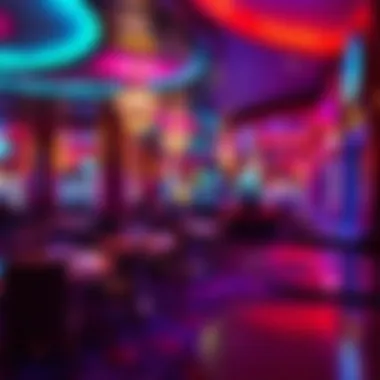 Atmospheric lounge within the casino for relaxation and socializing