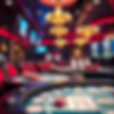 Illustration of psychological factors influencing betting behavior