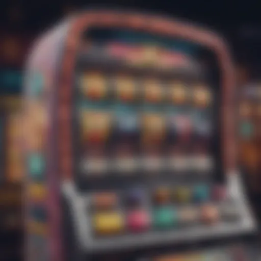 A vibrant slot machine interface showcasing San Manuel's unique themes