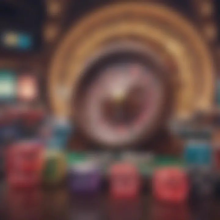 A vibrant illustration depicting the concept of strategy in gaming