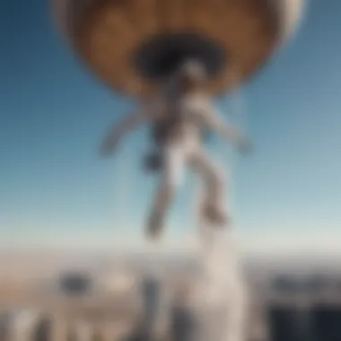 A thrilling jump from the top of the Stratosphere