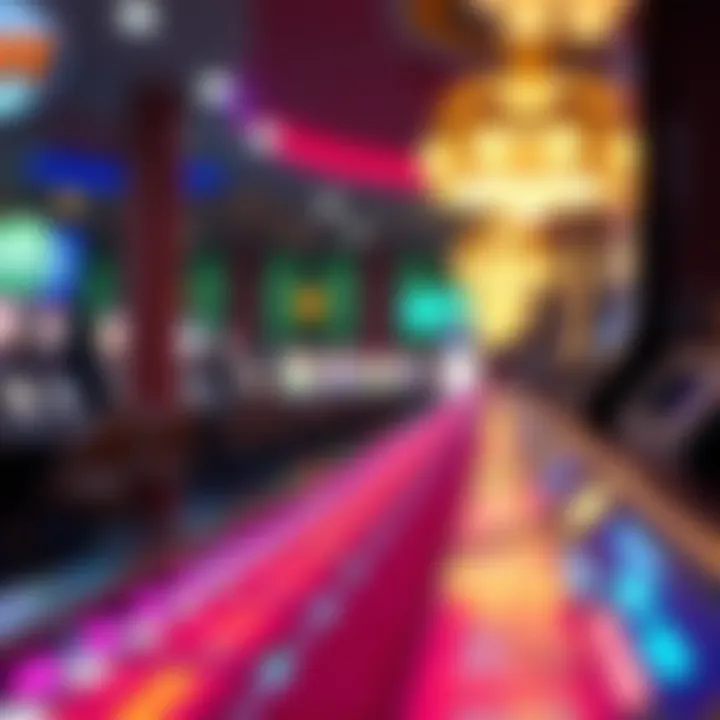 Visual representation of public betting trends over time