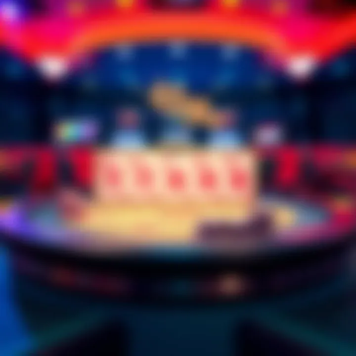 A virtual poker table showcasing free triple play gameplay