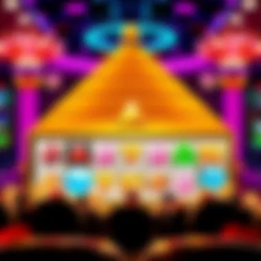 Gameplay Strategies for Pyramid Slots An illustration showcasing different gameplay strategies for pyramid slots