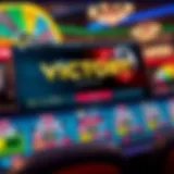 Overview of Victory Sportsbook interface