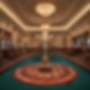 Upscale Amenities at Wynn Golf Club Luxurious amenities at Wynn Las Vegas golf club providing an upscale experience